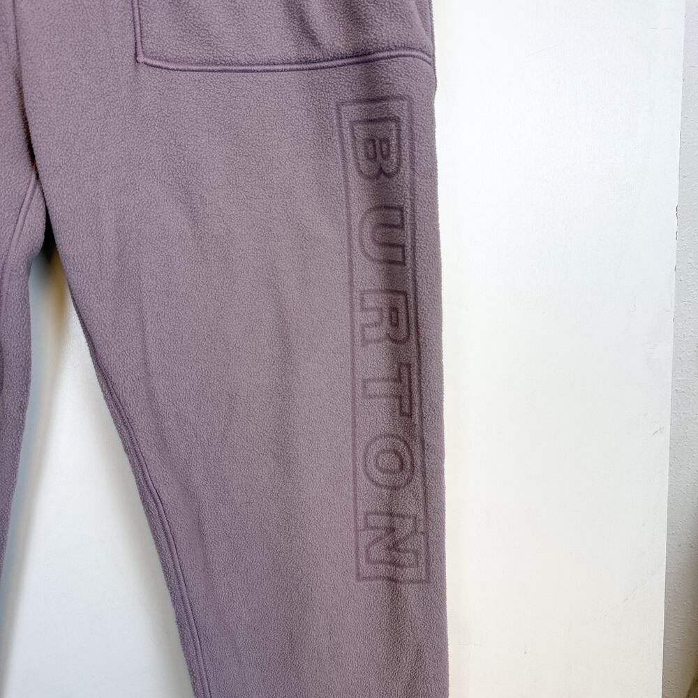 Burton Mens WestMate Polartec Fleece Pants Jogger Purple - XL - Picture 3 of 10